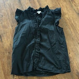 J.Crew Factory top black size XXS